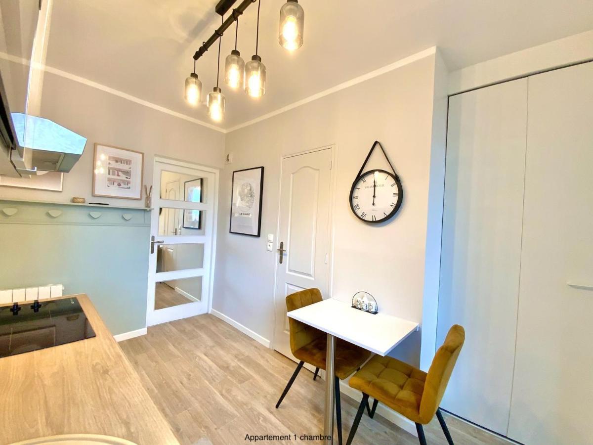 Appartements Chaleureux - 15 Min A Pied De La Gare Le Havre Eksteriør billede