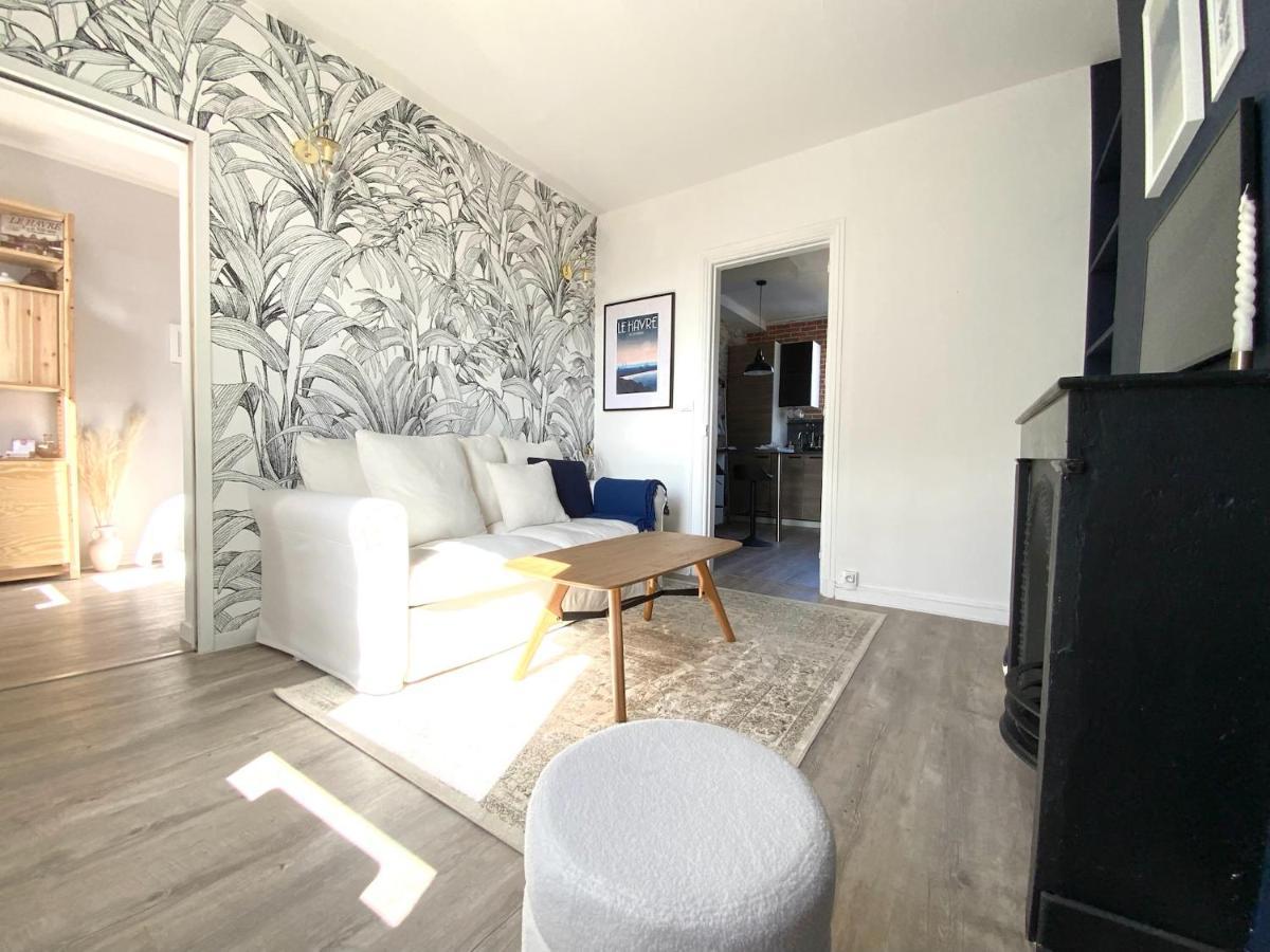 Appartements Chaleureux - 15 Min A Pied De La Gare Le Havre Eksteriør billede