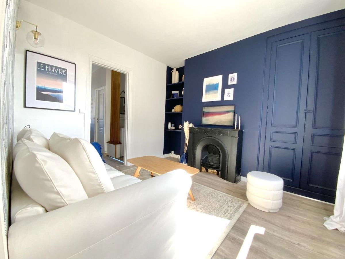 Appartements Chaleureux - 15 Min A Pied De La Gare Le Havre Eksteriør billede